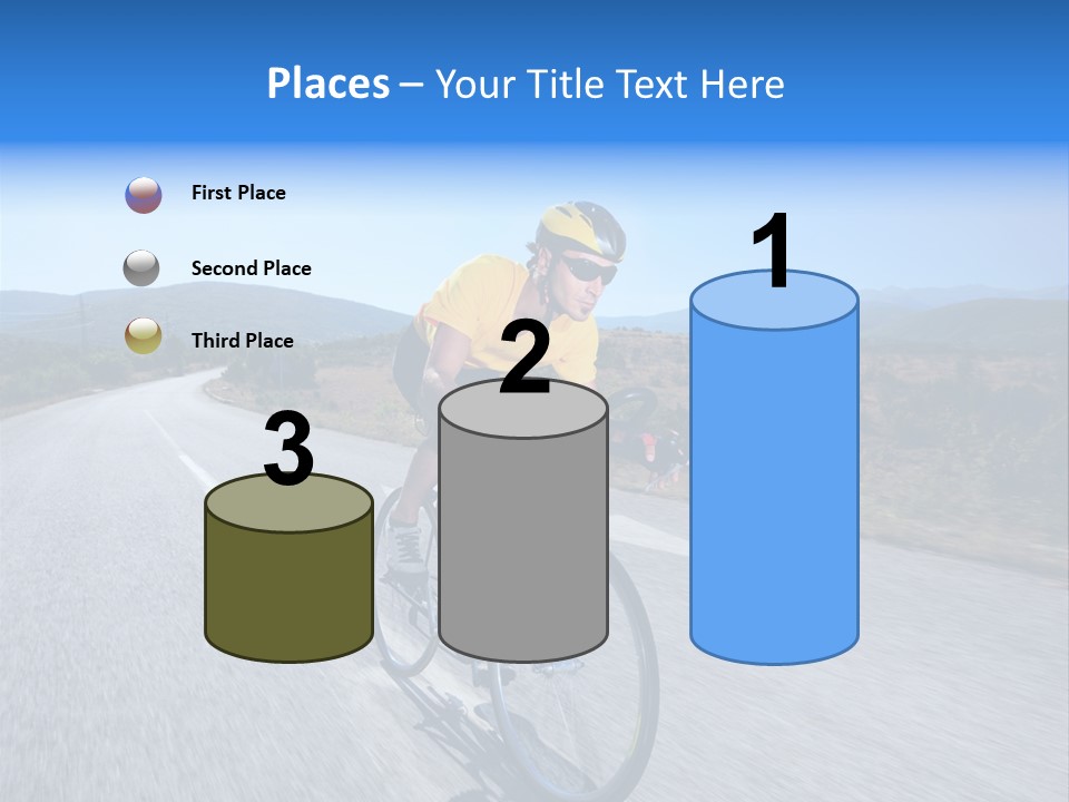 Road Biking PowerPoint Template