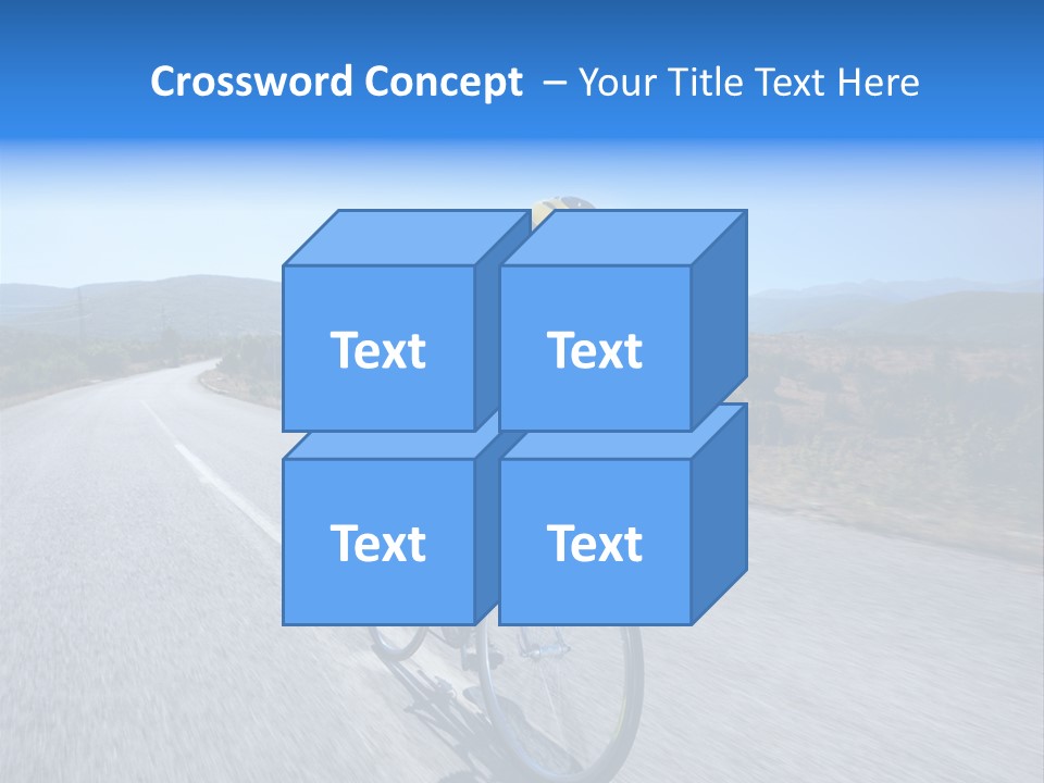 Road Biking PowerPoint Template