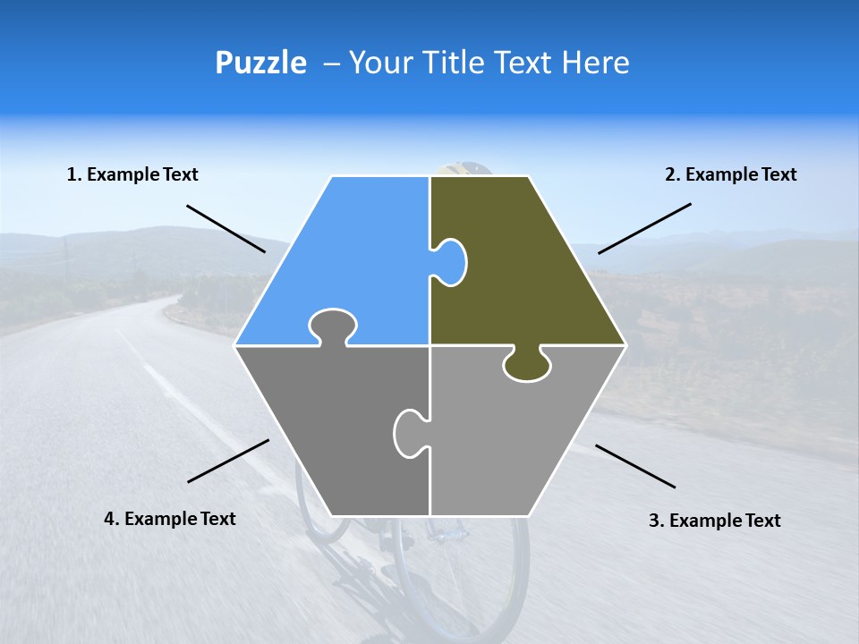 Road Biking PowerPoint Template