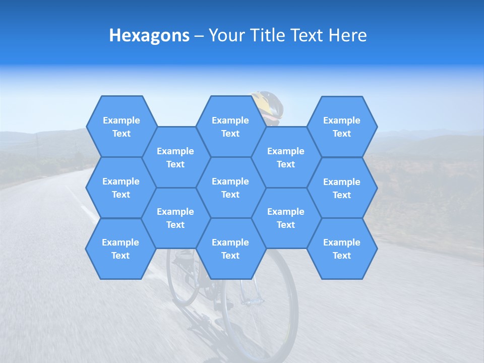 Road Biking PowerPoint Template