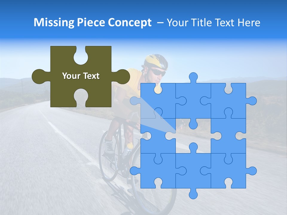 Road Biking PowerPoint Template