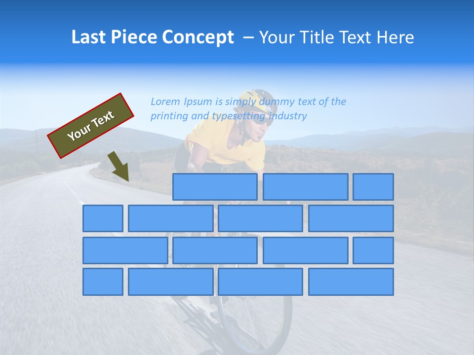 Road Biking PowerPoint Template