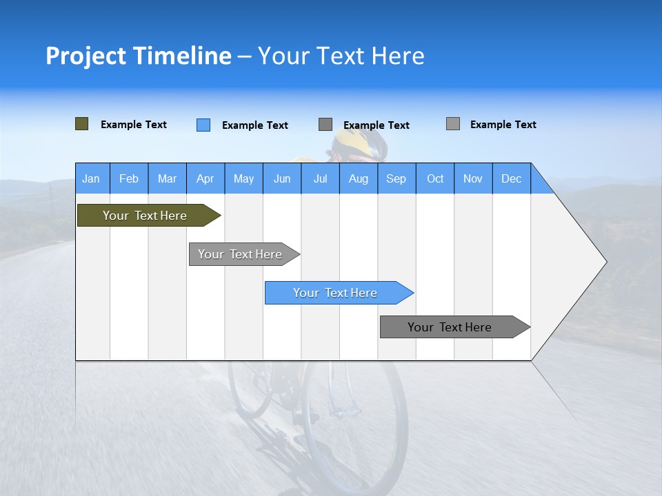 Road Biking PowerPoint Template