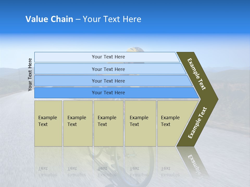 Road Biking PowerPoint Template