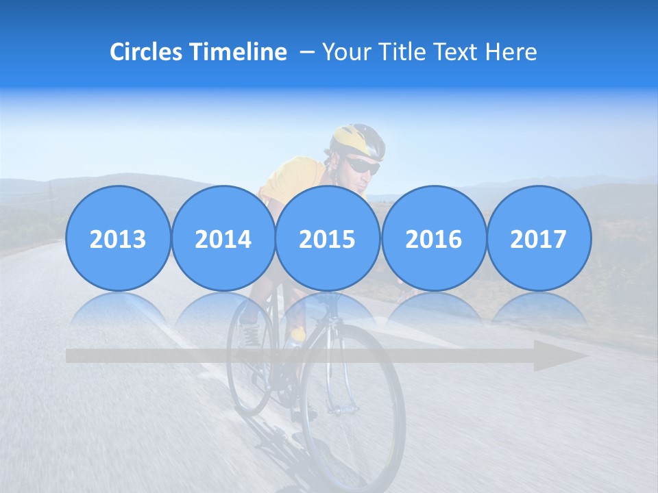 Road Biking PowerPoint Template