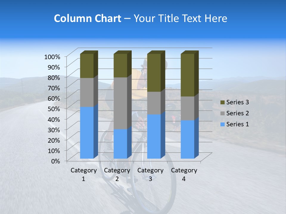Road Biking PowerPoint Template