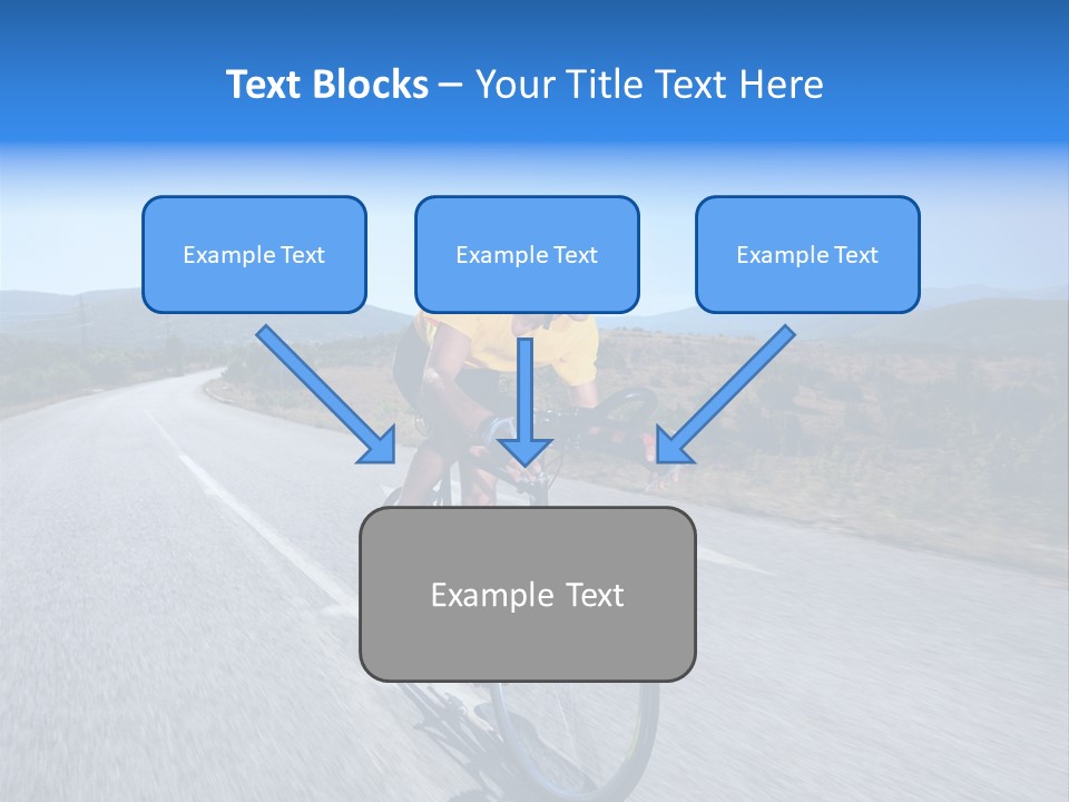 Road Biking PowerPoint Template