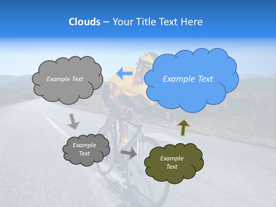 Road Biking PowerPoint Template