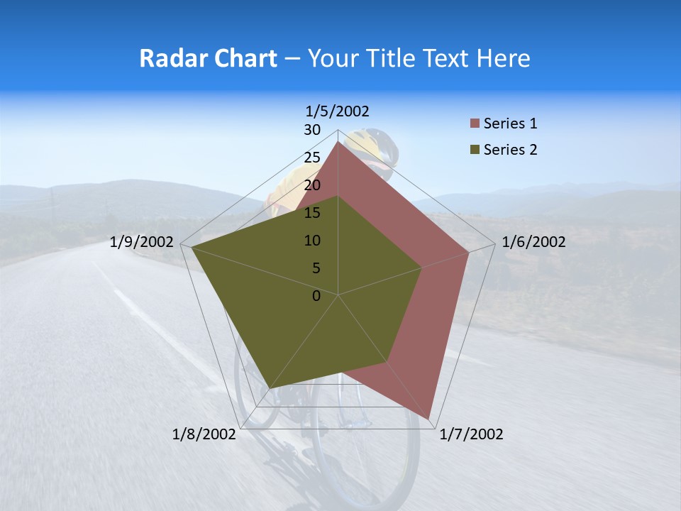 Road Biking PowerPoint Template