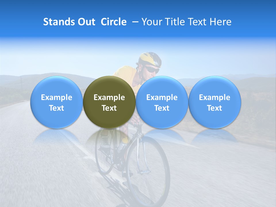 Road Biking PowerPoint Template