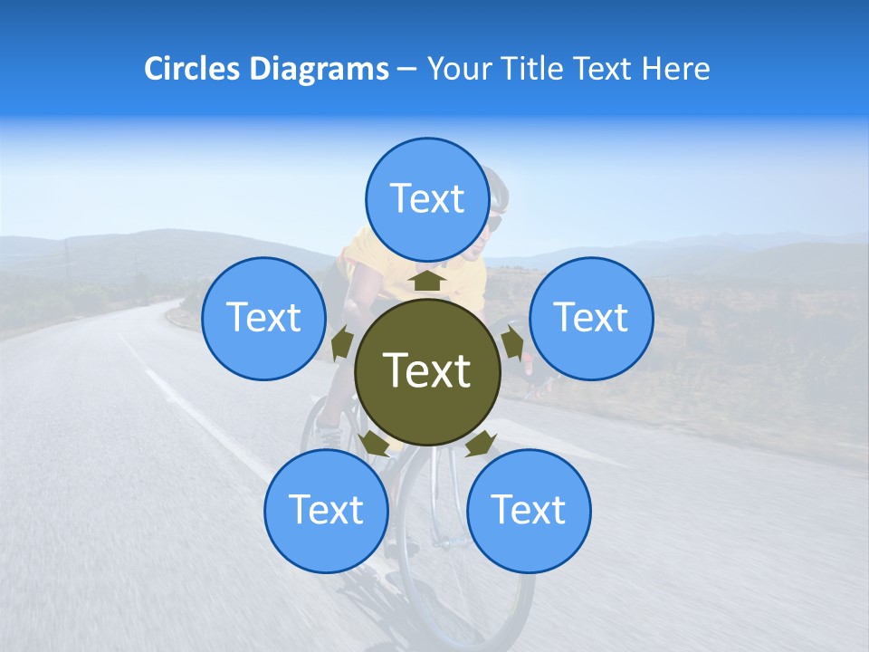 Road Biking PowerPoint Template