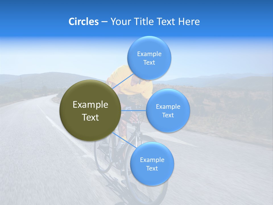 Road Biking PowerPoint Template