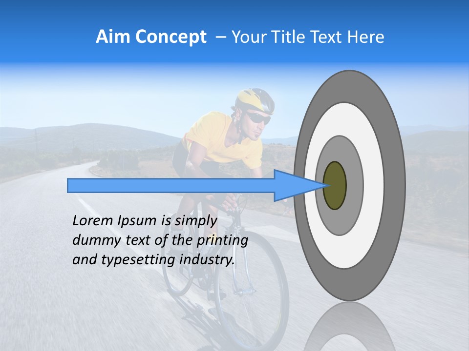 Road Biking PowerPoint Template
