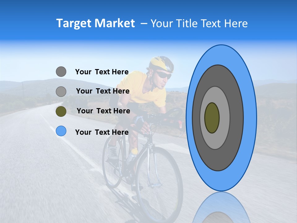 Road Biking PowerPoint Template