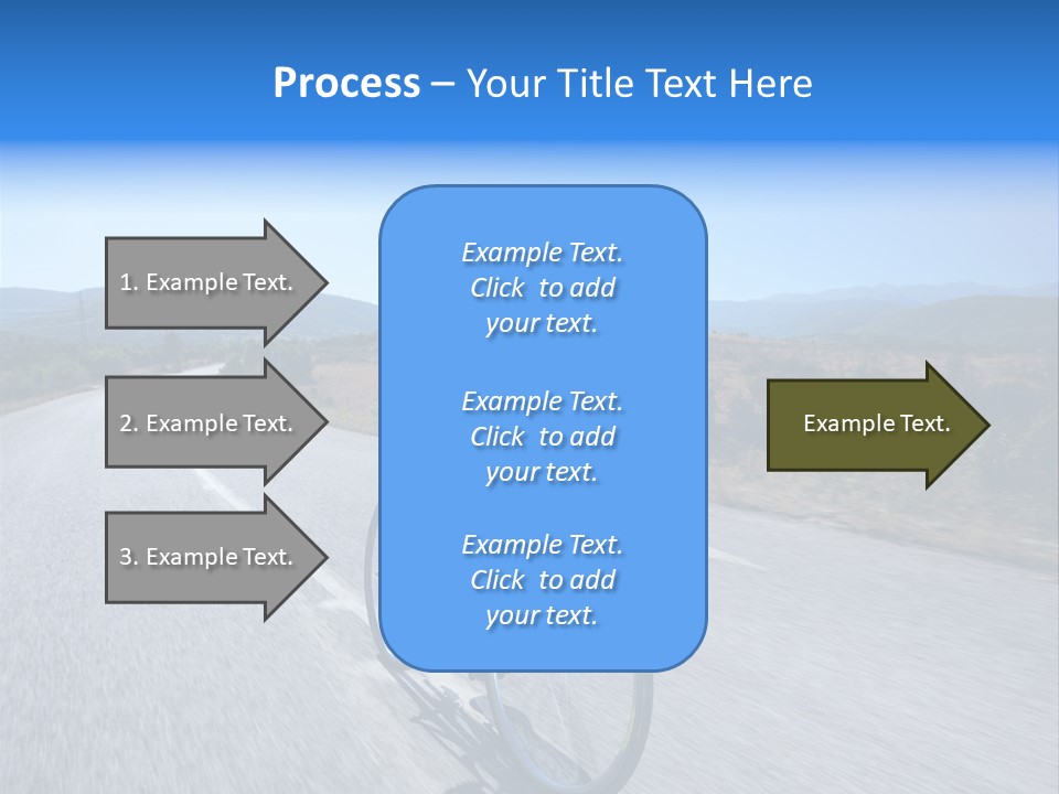 Road Biking PowerPoint Template