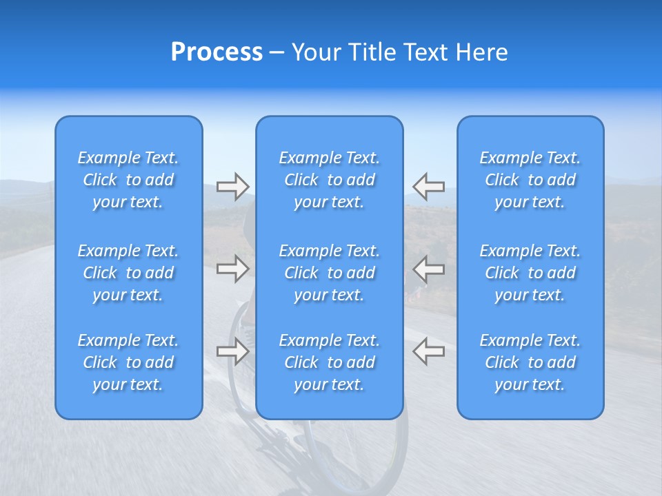 Road Biking PowerPoint Template
