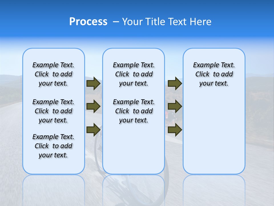 Road Biking PowerPoint Template