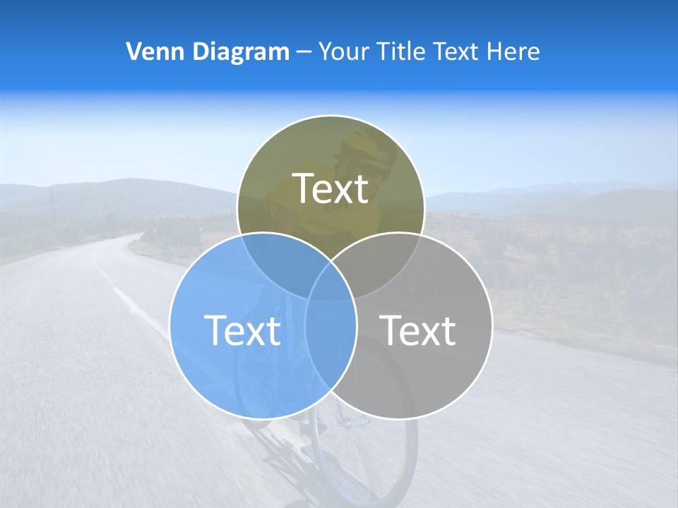 Road Biking PowerPoint Template