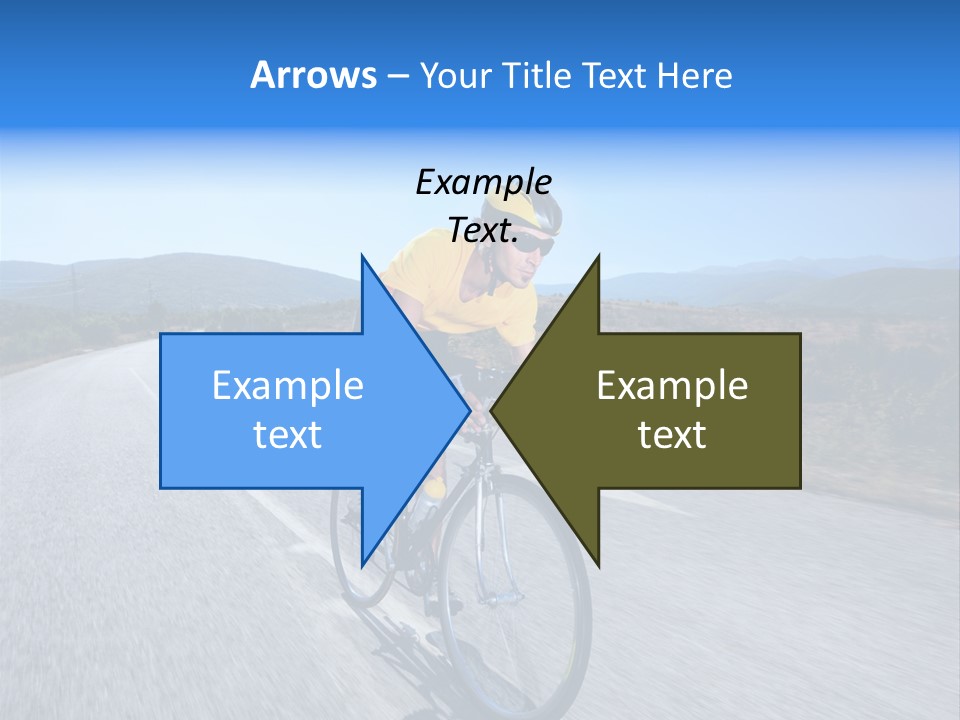 Road Biking PowerPoint Template