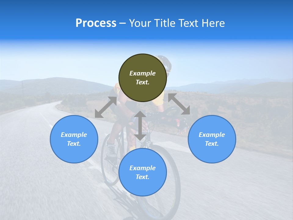 Road Biking PowerPoint Template