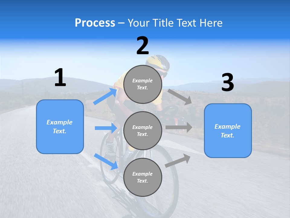 Road Biking PowerPoint Template