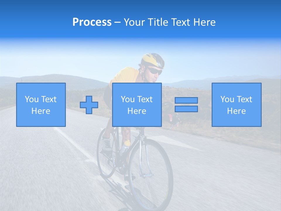 Road Biking PowerPoint Template