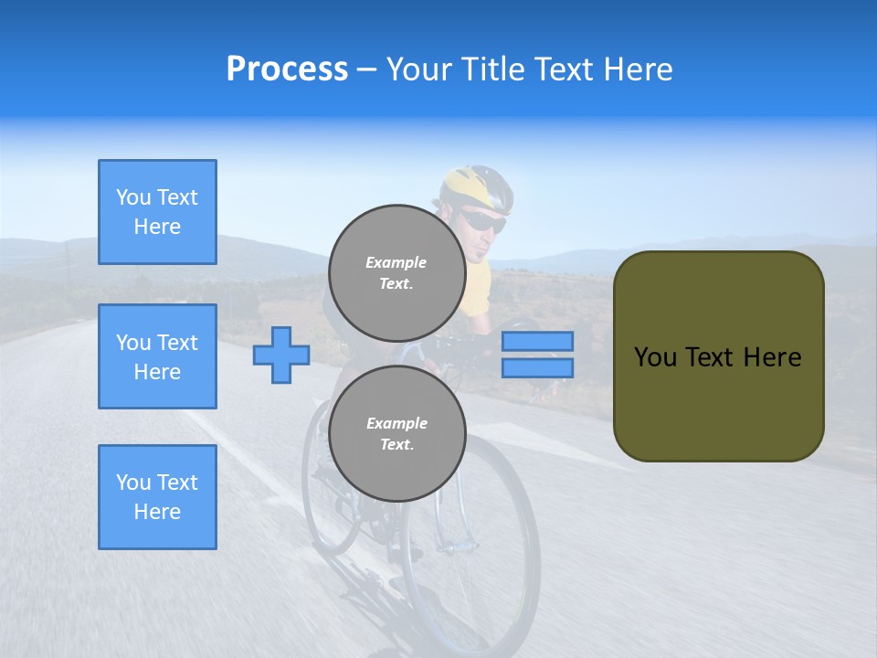 Road Biking PowerPoint Template