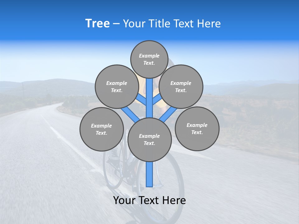 Road Biking PowerPoint Template
