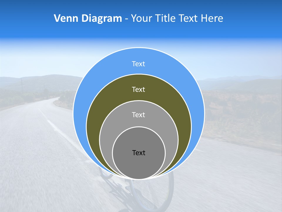 Road Biking PowerPoint Template