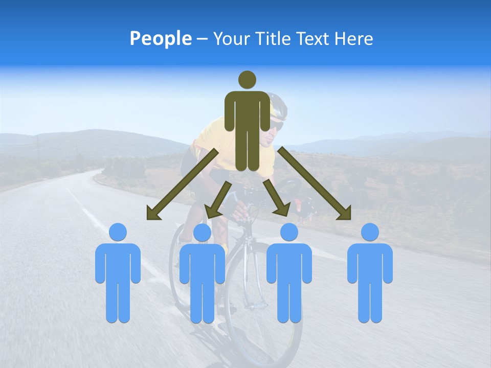 Road Biking PowerPoint Template
