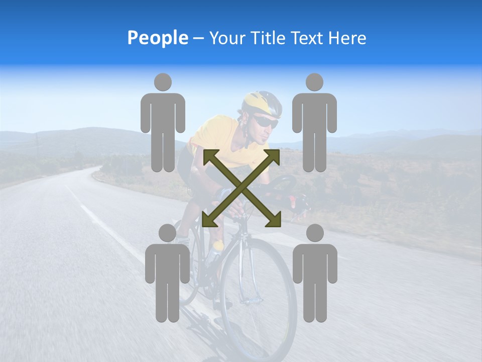 Road Biking PowerPoint Template