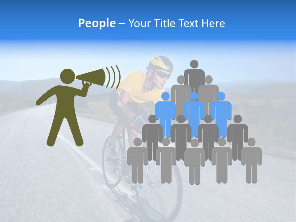 Road Biking PowerPoint Template