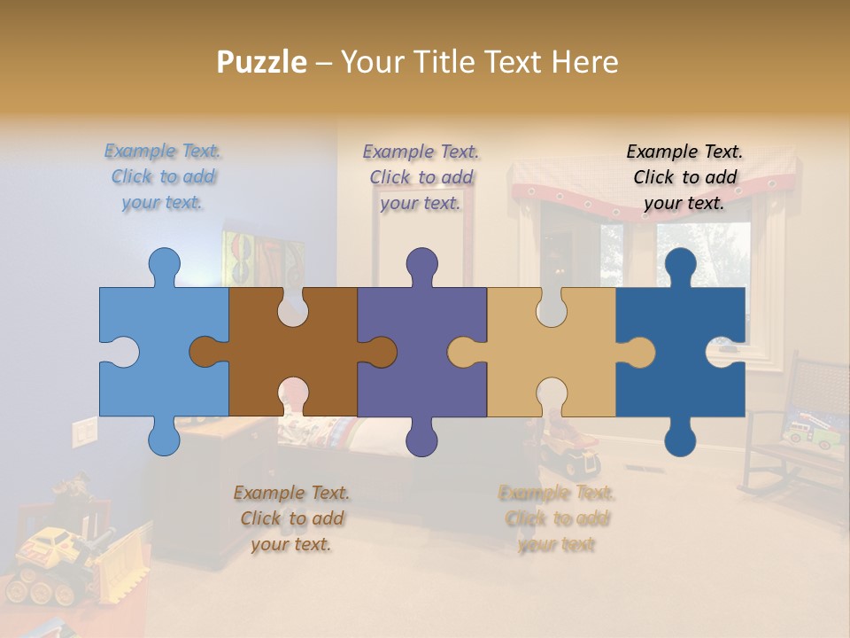 Kids Room PowerPoint Template