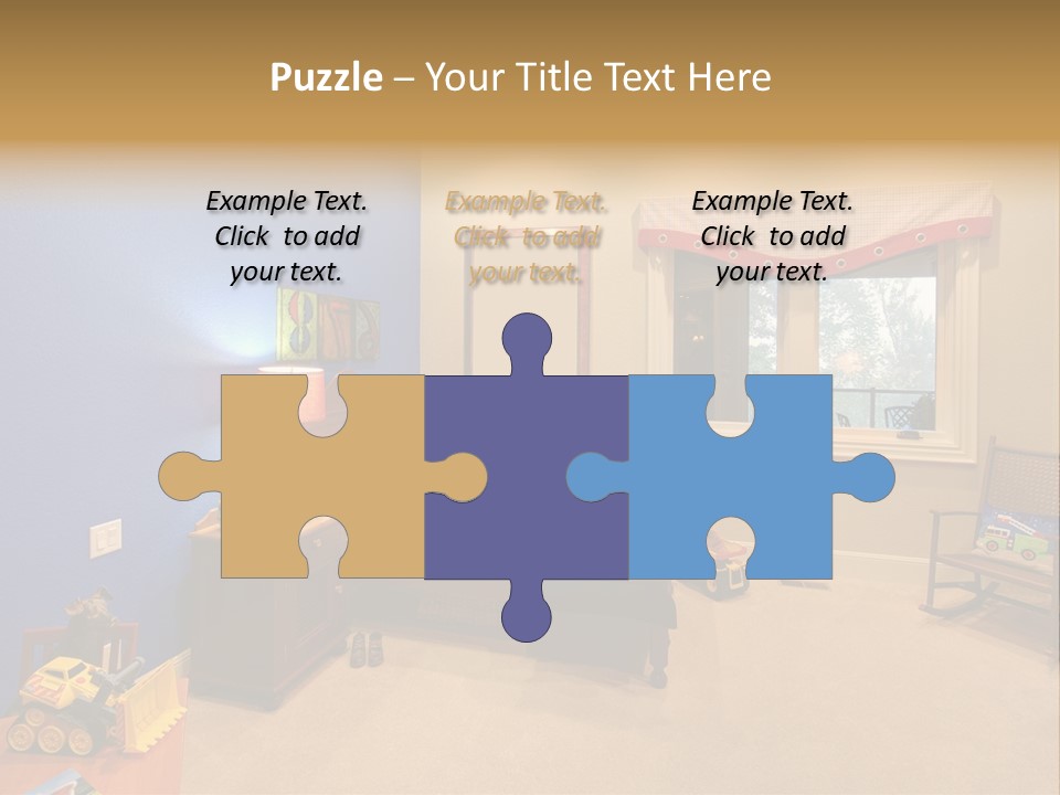 Kids Room PowerPoint Template