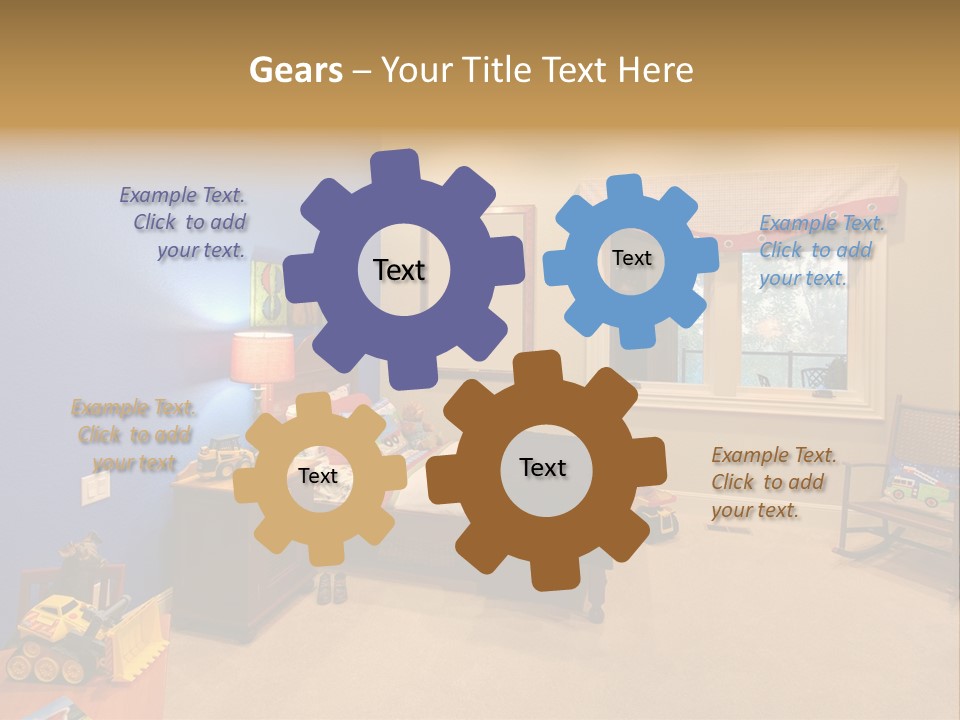 Kids Room PowerPoint Template