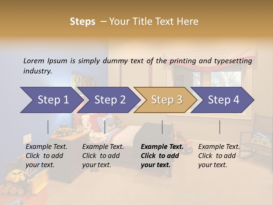Kids Room PowerPoint Template