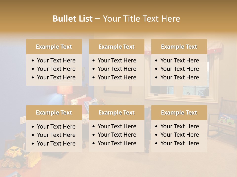 Kids Room PowerPoint Template