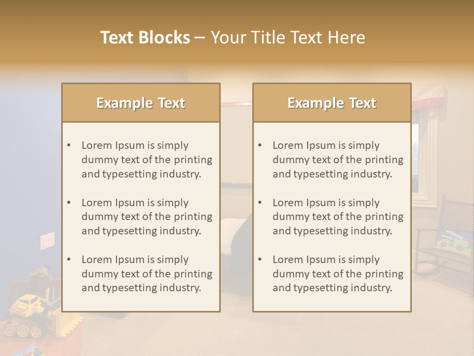 Kids Room PowerPoint Template