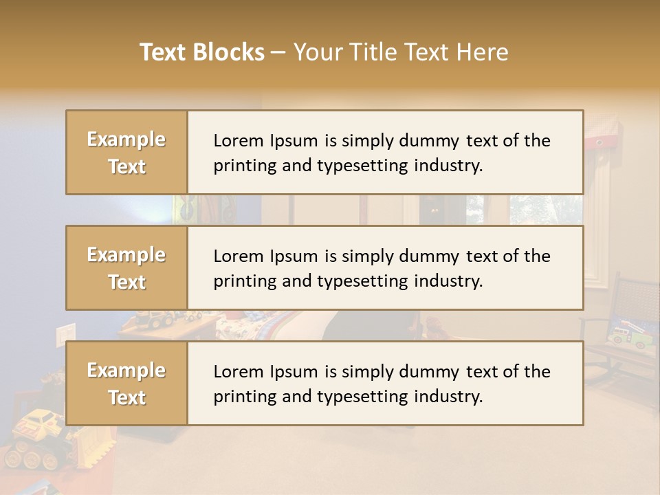 Kids Room PowerPoint Template