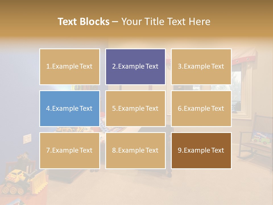 Kids Room PowerPoint Template