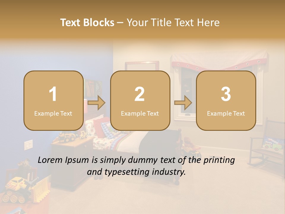 Kids Room PowerPoint Template