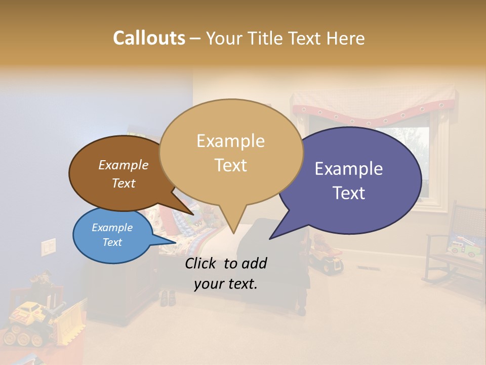 Kids Room PowerPoint Template