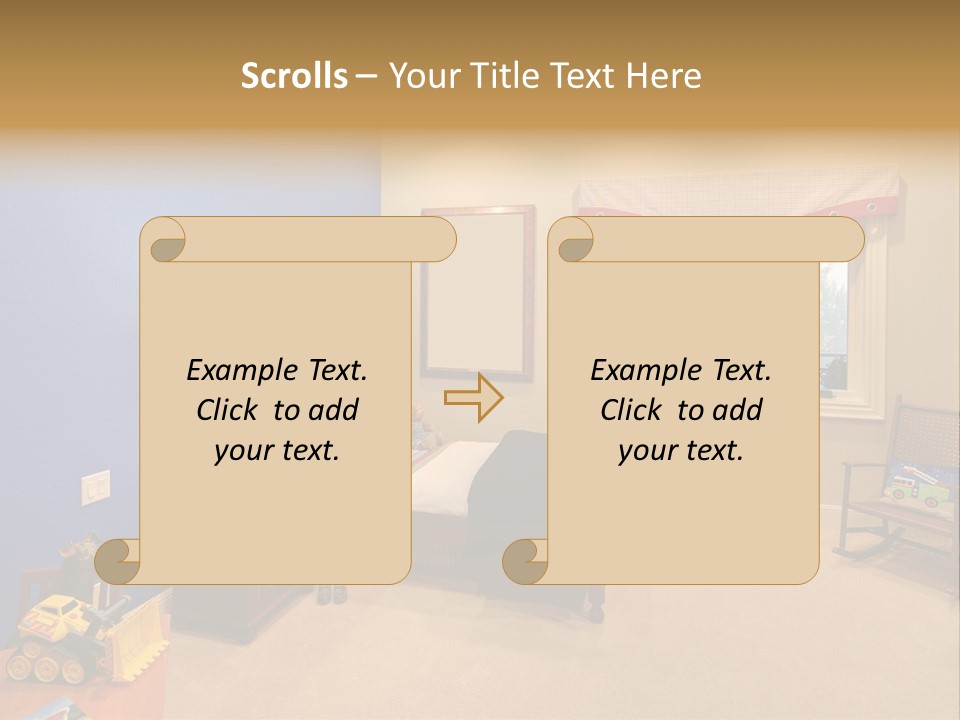 Kids Room PowerPoint Template