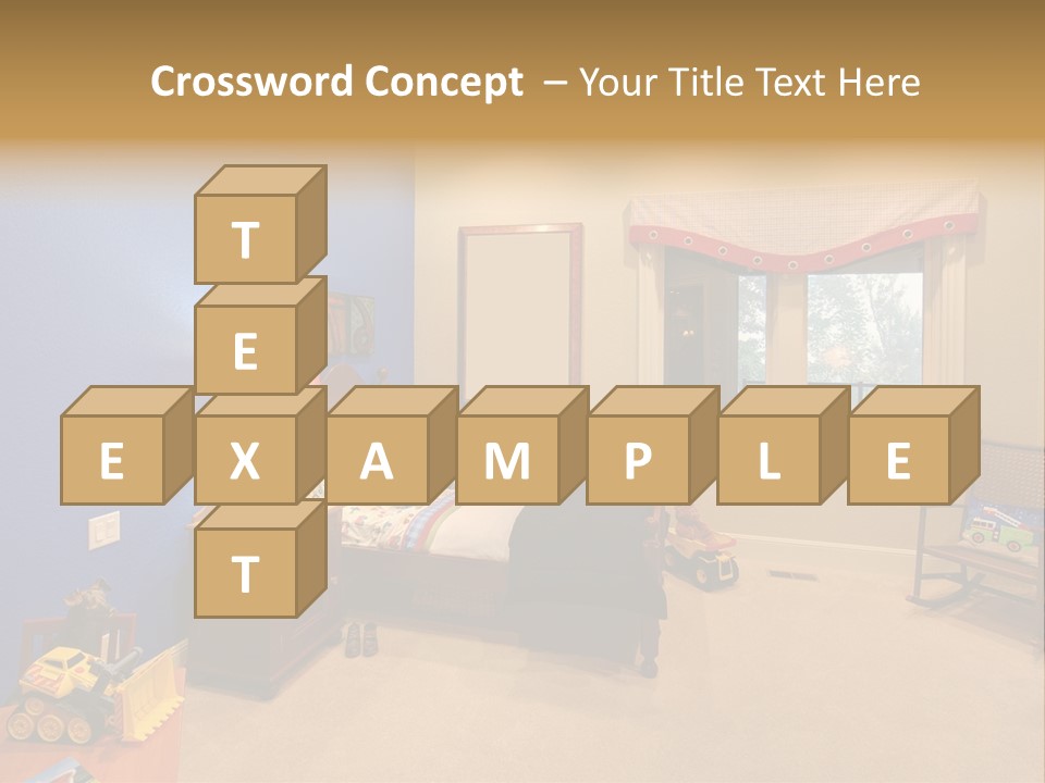 Kids Room PowerPoint Template