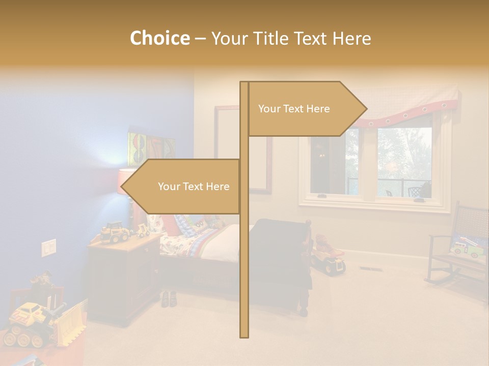 Kids Room PowerPoint Template