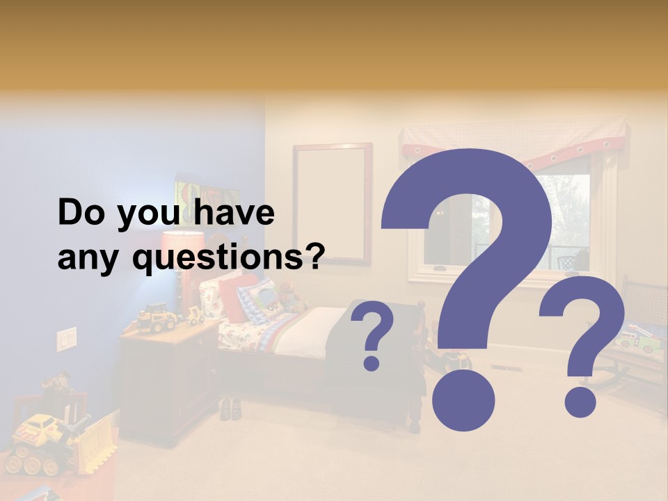 Kids Room PowerPoint Template