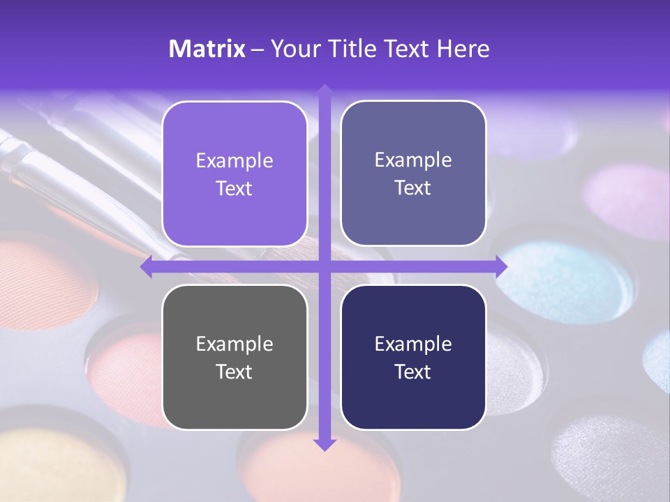 Makeup Brushes PowerPoint Template