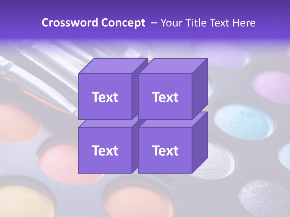 Makeup Brushes PowerPoint Template