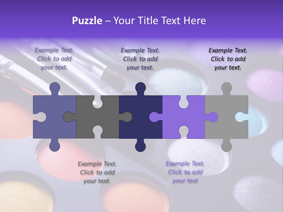 Makeup Brushes PowerPoint Template