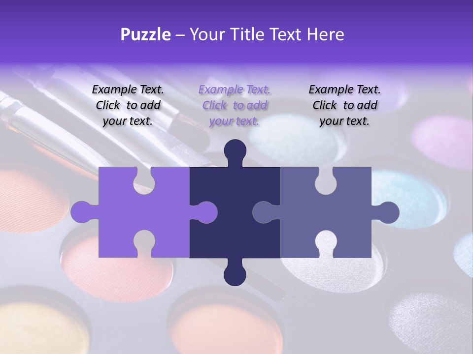 Makeup Brushes PowerPoint Template